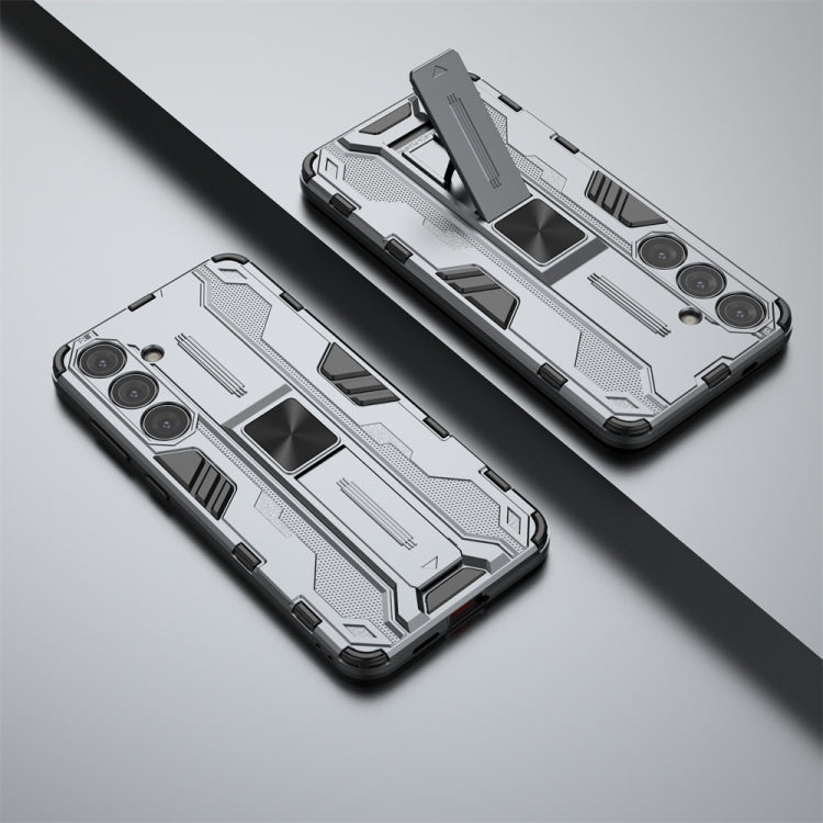 Samsung Galaxy S24+ 5G Supersonic Armor PC Hybrid TPU Phone Case showcasing its sleek design and durable material.